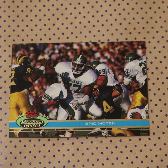 Eric Moten #138 Football Card - Picture 1 of 2